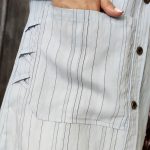 مانتو پلوتی ضربدری - مانتو پاتریس رشت