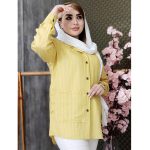 مانتو پلوتی ضربدری - مانتو پاتریس رشت