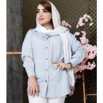 مانتو پلوتی ضربدری - مانتو پاتریس رشت