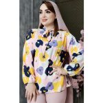 شومیز بوگاتی گلدار - مانتو پاتریس رشت