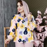 شومیز بوگاتی گلدار - مانتو پاتریس رشت