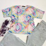 تیشرت فانریپ آبرنگی - مانتو پاتریس رشت