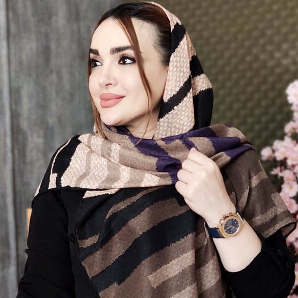 26600912-1-min روسری نخی طرحدار - مانتو پاتریس رشت