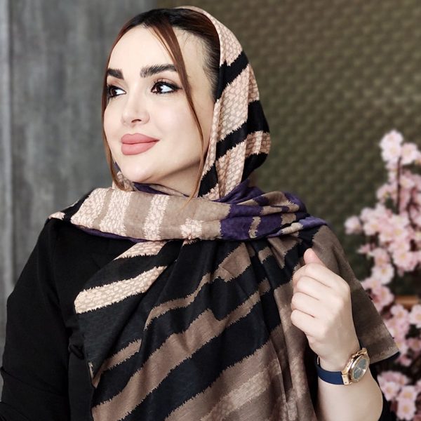 روسری نخی طرحدار - مانتو پاتریس رشت