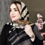 روسری نخی طرحدار - مانتو پاتریس رشت