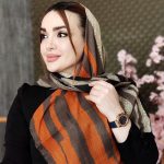 روسری نخی طرحدار - مانتو پاتریس رشت