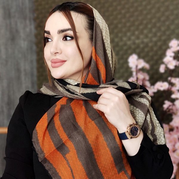 روسری نخی طرحدار - مانتو پاتریس رشت