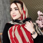 روسری نخی طرحدار - مانتو پاتریس رشت