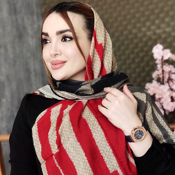 روسری نخی طرحدار - مانتو پاتریس رشت