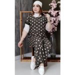 ست بلوز شلوار توپی نخی