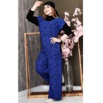 ست تیشرت شلوار کراش پلنگی