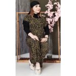 ست تیشرت شلوار کراش پلنگی