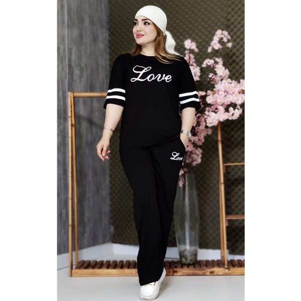 ست تیشرت شلوار لاو - مانتو پاتریس رشت