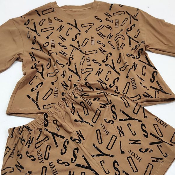 ست تیشرت شورتک حروف