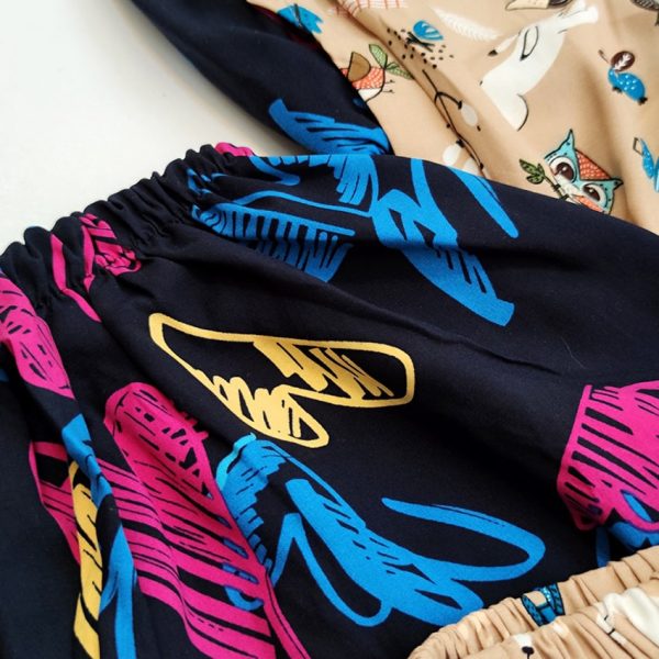 ست کراپ شورتک نخی - مانتو پاتریس رشت