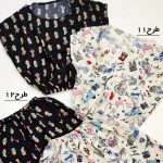 ست کراپ شورتک نخی - مانتو پاتریس رشت