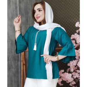 تونیک آستین کلوش گلدوزی کرسپو - مانتو پاتریس رشت