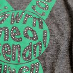 تیشرت کراپ ملانژ خرگوش - مانتو پاتریس رشت