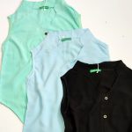 تاپ حلقه ای نخی دکمه ای - مانتو پاتریس رشت