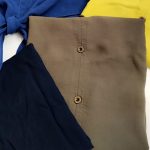 تاپ حلقه ای نخی دکمه ای - مانتو پاتریس رشت