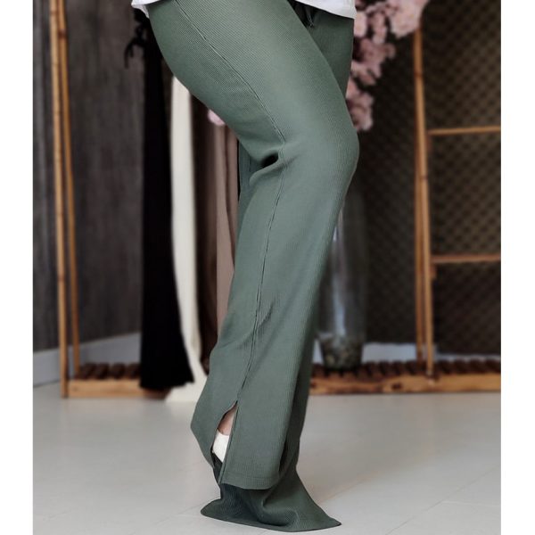 شلوار ریلی چاکدار - مانتو پاتریس رشت