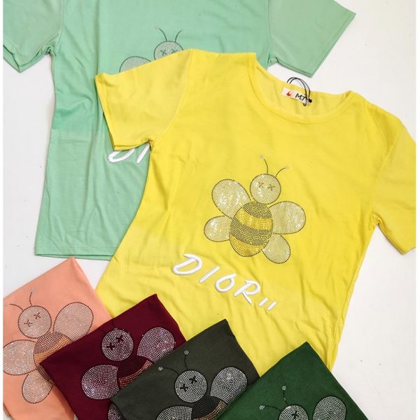 تیشرت زنبور نگینی - مانتو پاتریس رشت