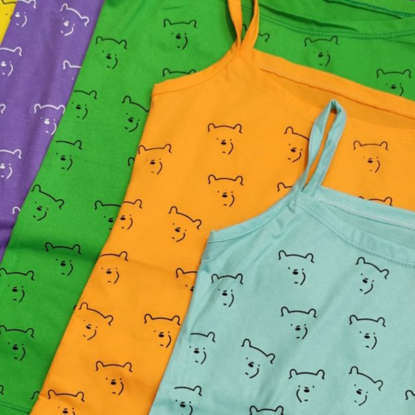 تاپ بندی تمام چاپ خرس - مانتو پاتریس رشت