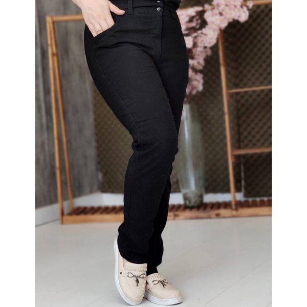 شلوار راسته مشکی - مانتو پاتریس رشت