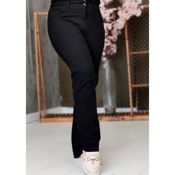 شلوار راسته مشکی - مانتو پاتریس رشت