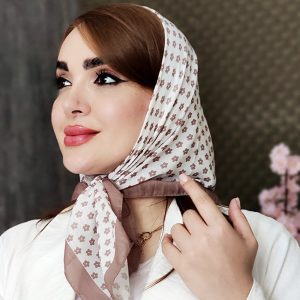 مینی اسکارف گلدار - مانتو پاتریس رشت