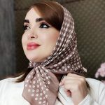 مینی اسکارف گلدار - مانتو پاتریس رشت