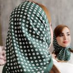 مینی اسکارف گلدار - مانتو پاتریس رشت