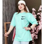تیشرت لانگ دو نایک نخ پنبه - مانتو پاتریس رشت