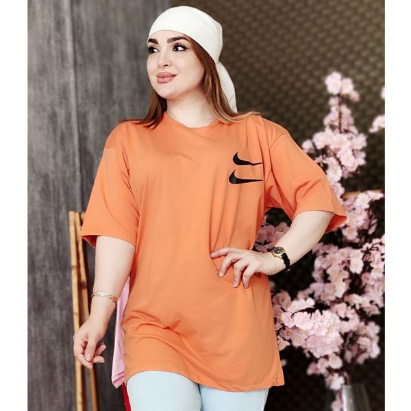 32100147-3-min تیشرت لانگ دو نایک نخ پنبه - مانتو پاتریس رشت