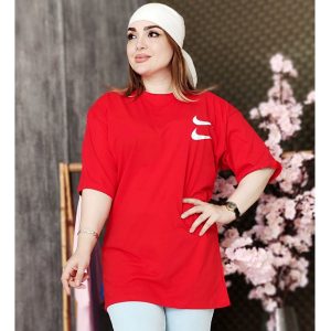 تیشرت لانگ دو نایک نخ پنبه - مانتو پاتریس رشت