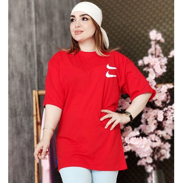 32100147-4-min تیشرت لانگ دو نایک نخ پنبه - مانتو پاتریس رشت