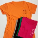 تیشرت نخ پنبه جیب زرافه - مانتو پاتریس رشت