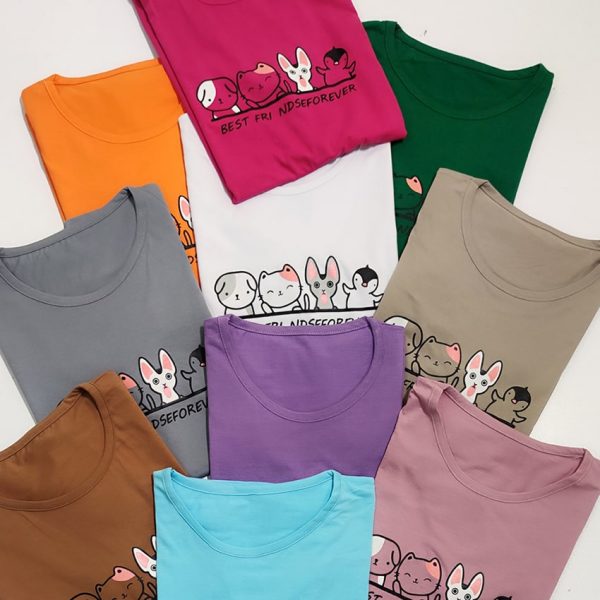 تیشرت چاپ بست فرندز - مانتو پاتریس رشت