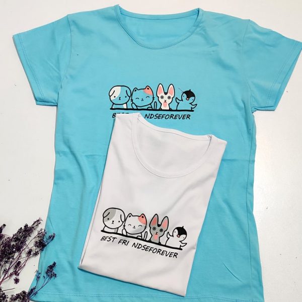 تیشرت چاپ بست فرندز - مانتو پاتریس رشت