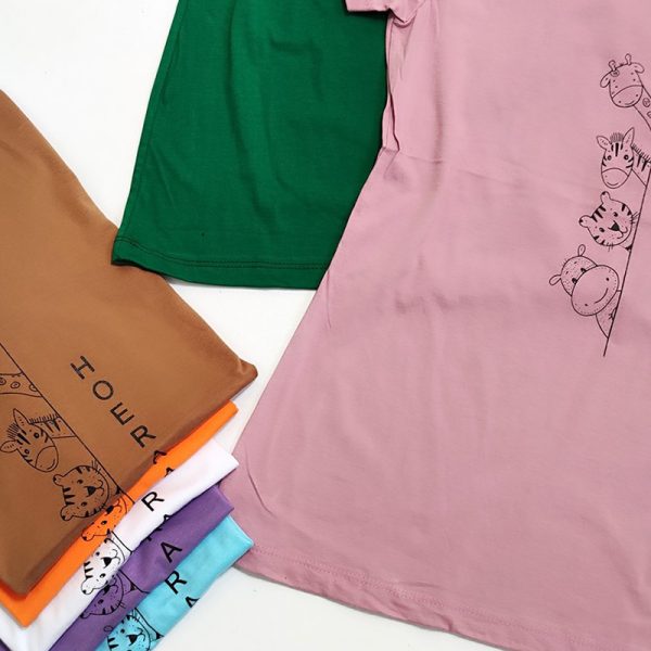 تیشرت چاپ حیوانات 32100364 - Image 4