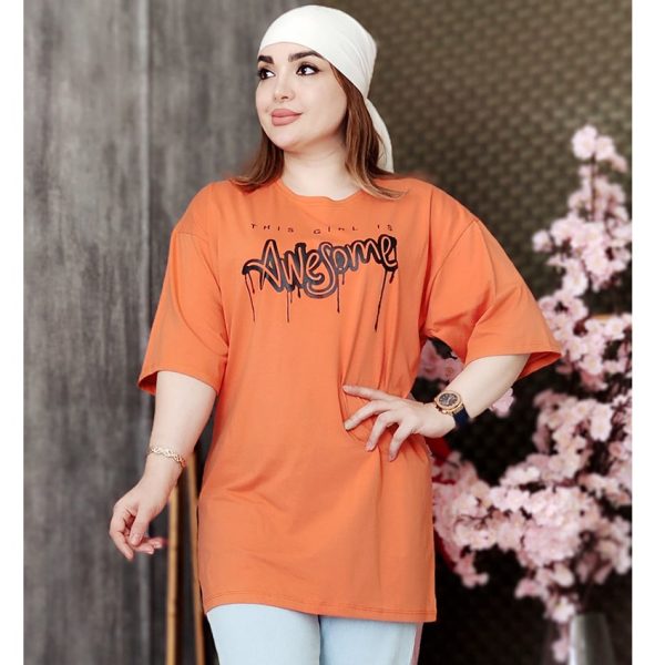 تیشرت لانگ چاپی - مانتو پاتریس رشت