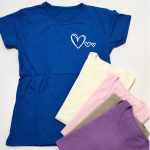 تیشرت نخ پنبه 3 قلب - مانتو پاتریس رشت