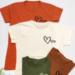 تیشرت نخ پنبه 3 قلب - مانتو پاتریس رشت