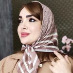 مینی اسکارف طرحدار - مانتو پاتریس رشت