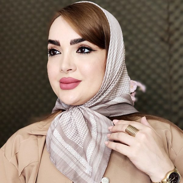 مینی اسکارف طرحدار - مانتو پاتریس رشت