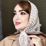 مینی اسکارف طرحدار - مانتو پاتریس رشت