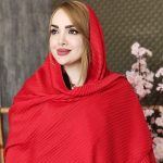 شال پلیسه منگوله ای -مانتو پاتریس رشت