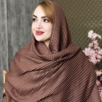 شال پلیسه منگوله ای -مانتو پاتریس رشت