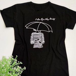 تیشرت چاپی مشکی - مانتو پاتریس رشت