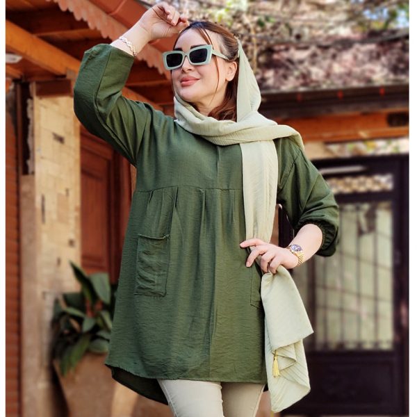 تونیک کرسپو کمرچین دوجیب